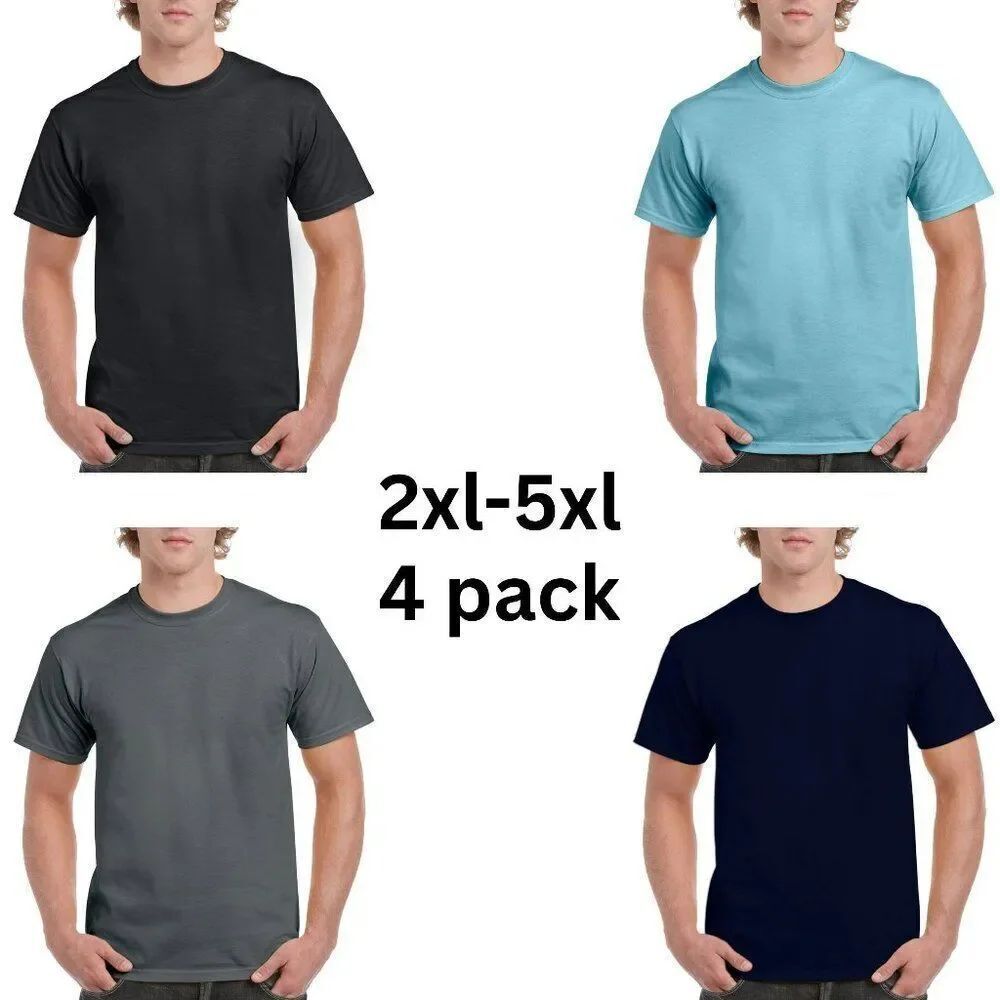 NEW 4 pack unisex/ men women shirt short sleeve 4 shirts great deal!